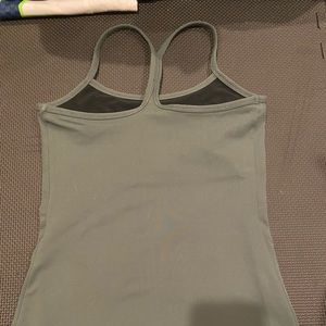 Good American olive green racer back top size 1/small